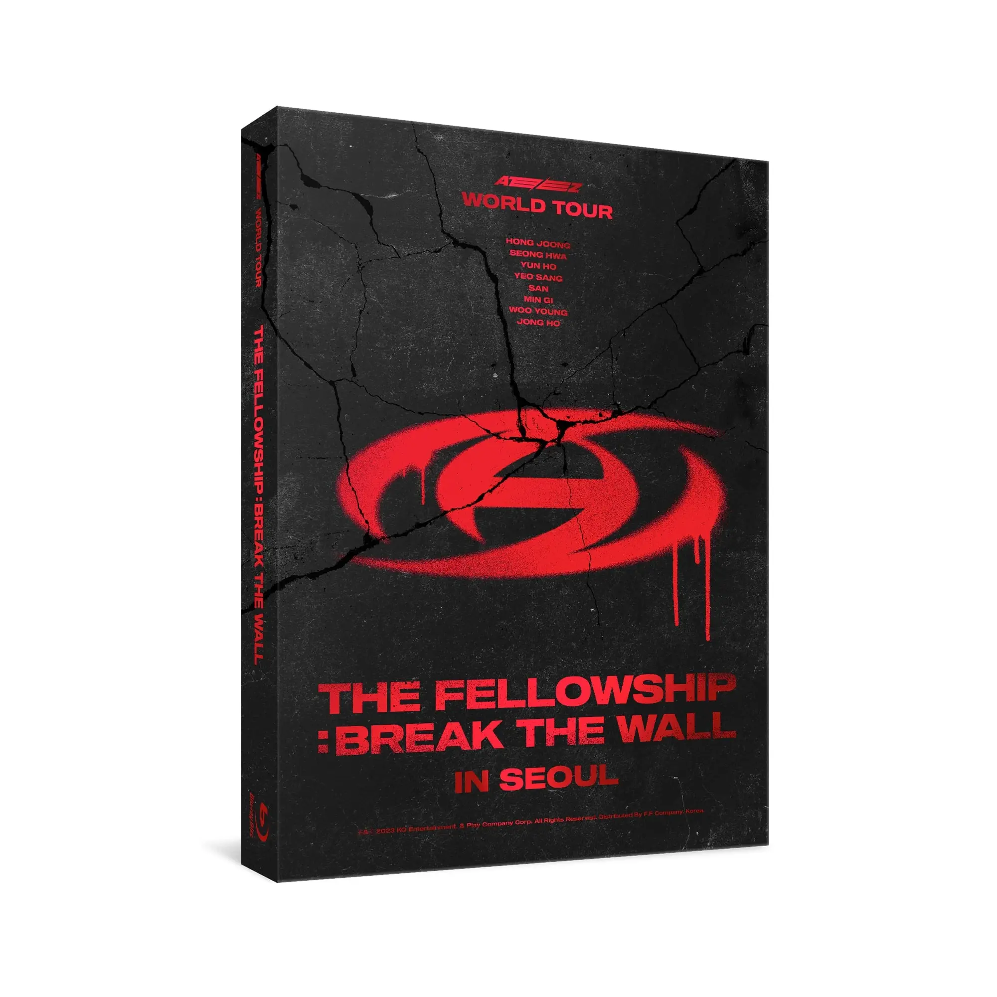 ATEEZ WORLD TOUR [THE FELLOWSHIP : BREAK THE WALL] IN SEOUL Blu